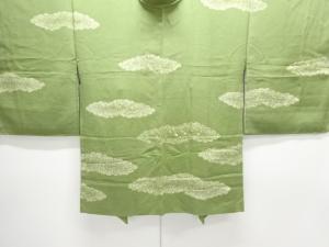 雲模様刺繍一つ紋絵羽織